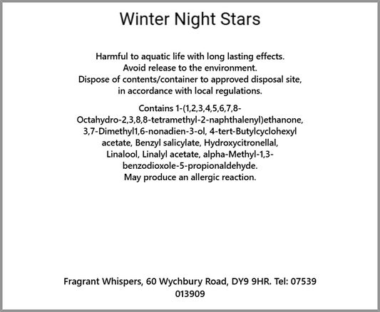 Winter Night Stars Wax Melt